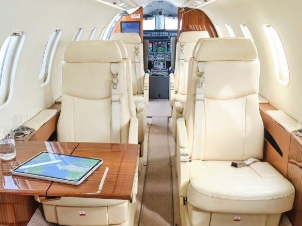 Learjet interior2