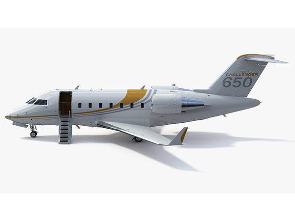 Challenger 650 - Aircraft-3d