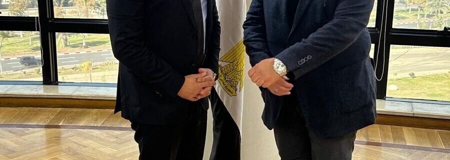 Meeting with the President of the Egyptian Civil Aviation Authority