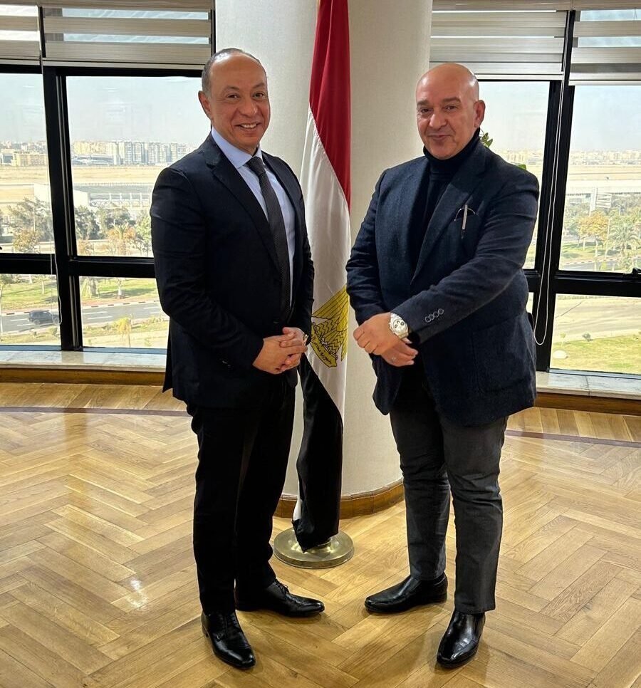 Meeting with the President of the Egyptian Civil Aviation Authority